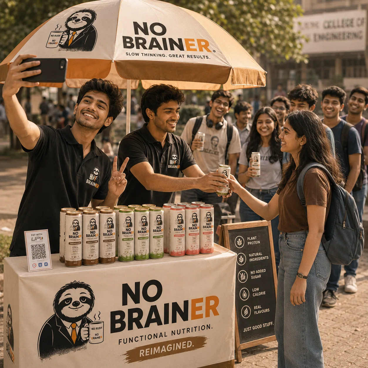 No Brainer approach visual